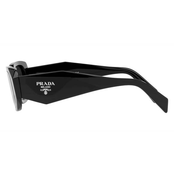 NEW PRADA women's symbole sunglasses in black - Picture 4 of 6